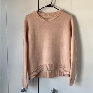 Lululemon Pale Pink Sweater